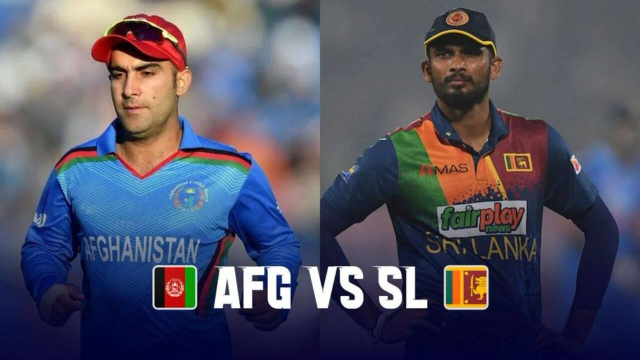 Live Score-Sri Lanka vs Afghanistan Live Cricket Score and Updates: SL vs AFG 1st ODI  match Live cricket score at Mahinda Rajapaksa International Cricket Stadium, Hambantota